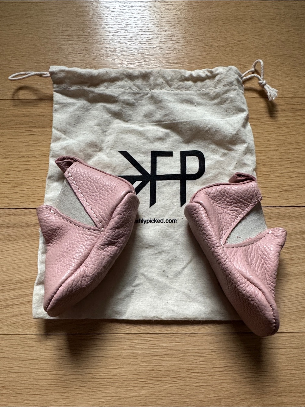 Freshly Picked Blush Chelsea Boot Baby Shoe